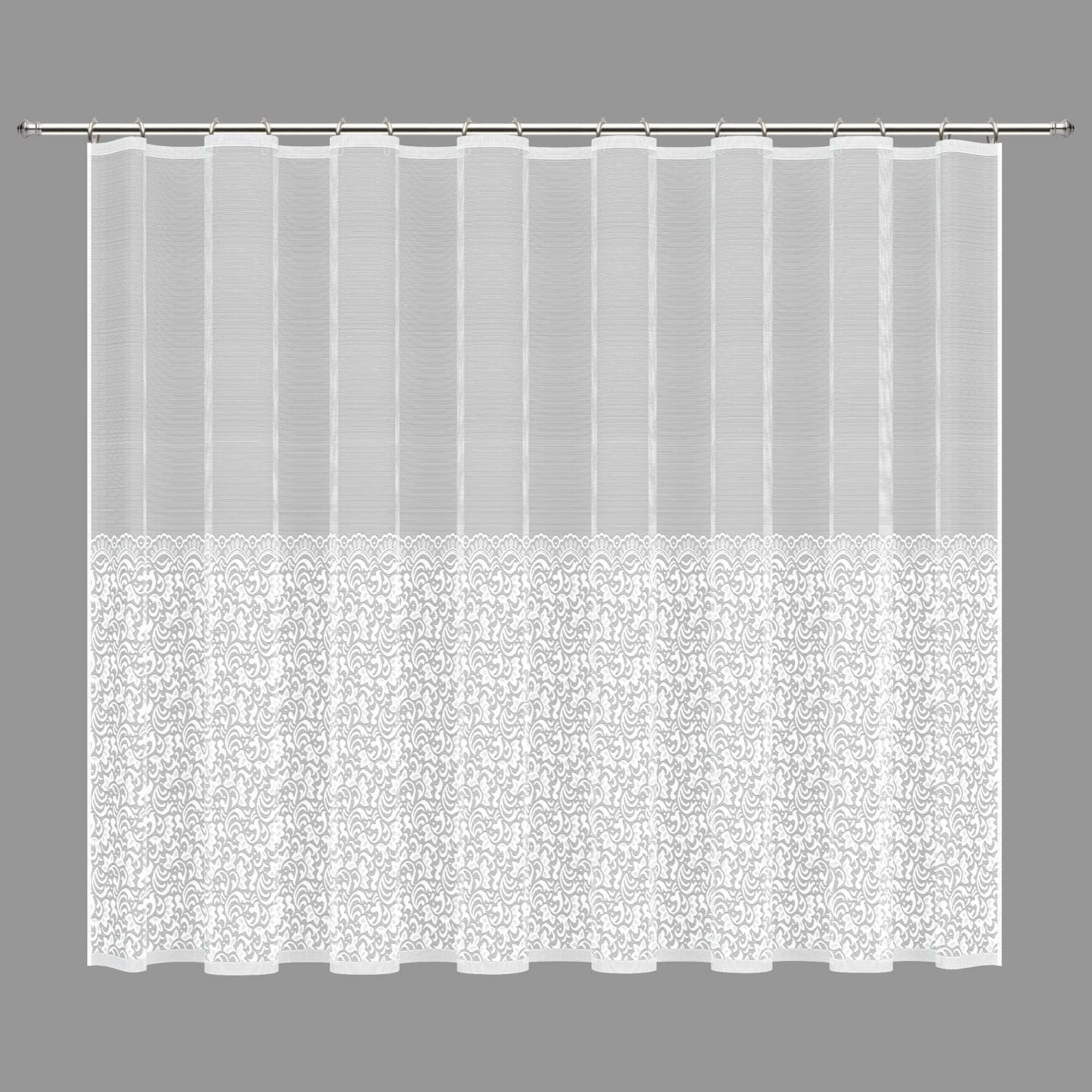 82633555 Тюль на ленте для кухни «Вента» 270х165 см цвет белый Santreyd  - Вид №1