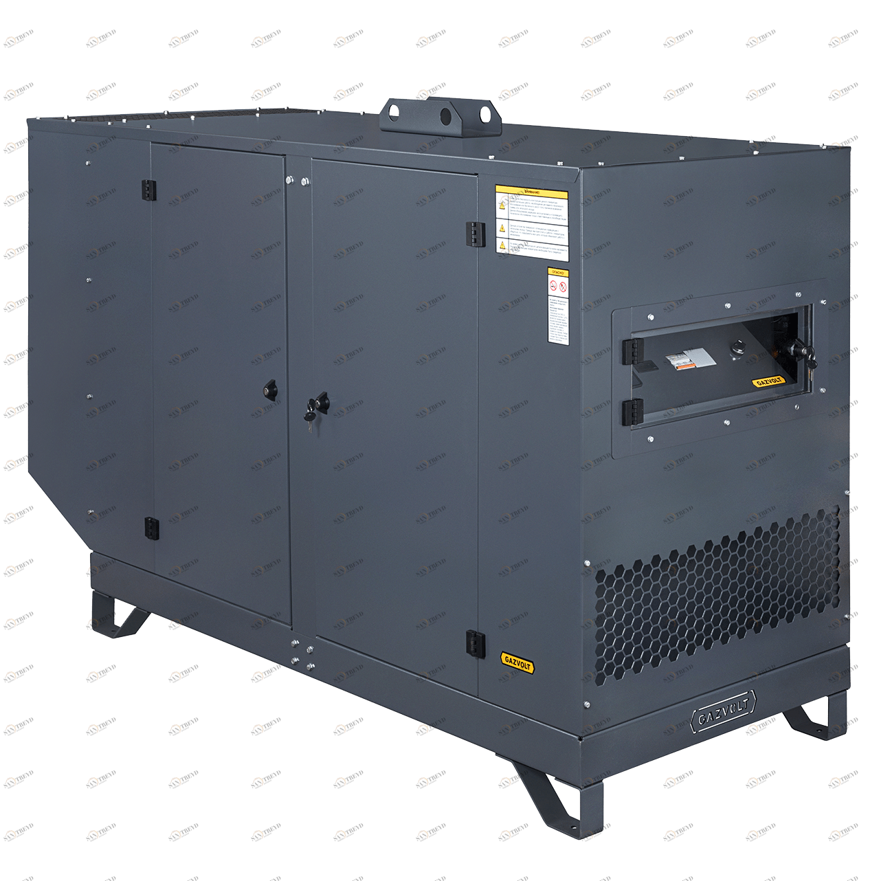 Газовый генератор Gazvolt 30T21 в кожухе с АВР sun-id-1035457