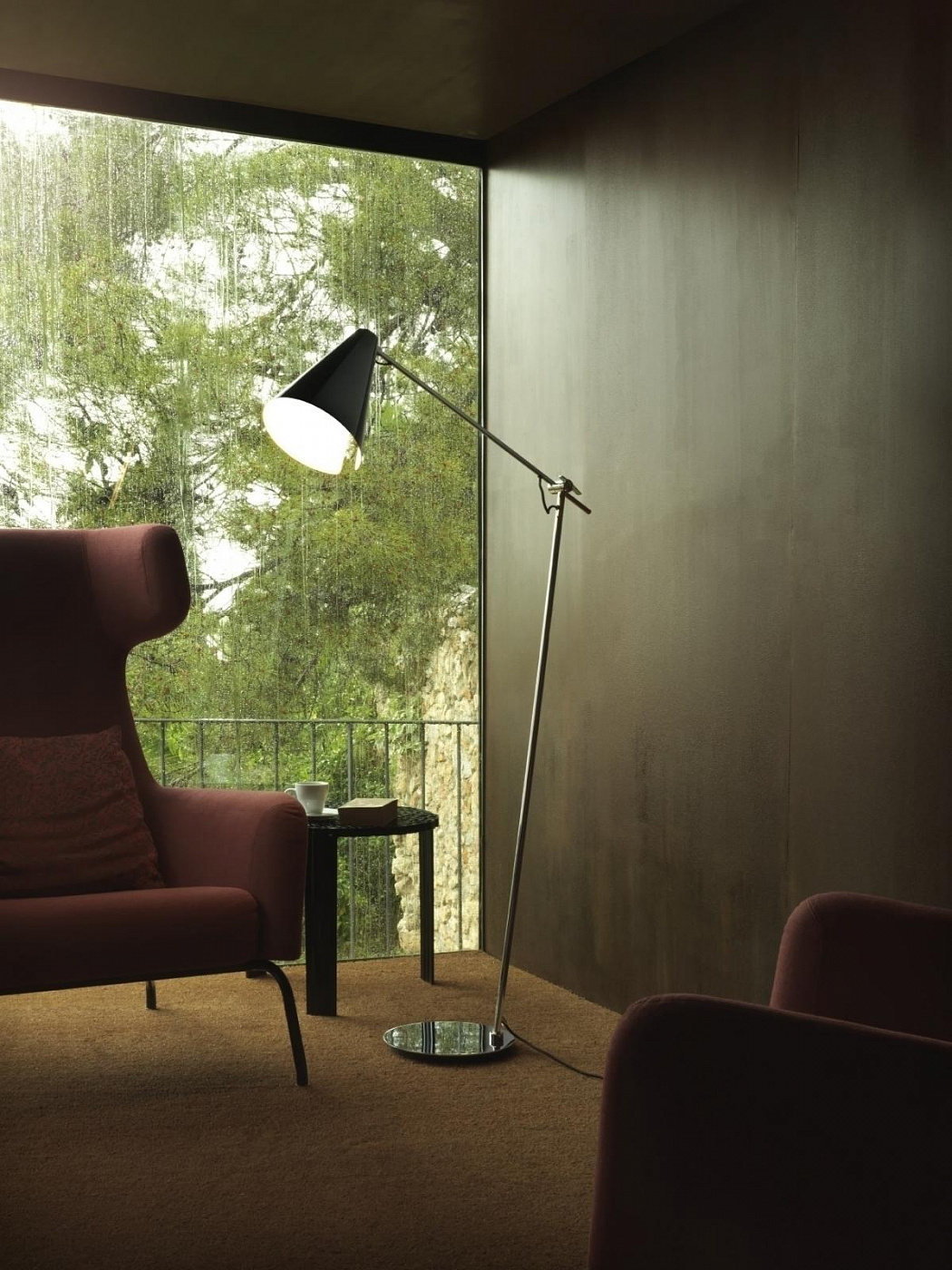 036170 Торшер черный Aromas del Campo Lua  - Вид №1