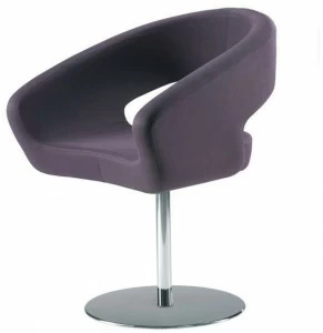 Vela Arredamenti Поворотное кресло, обитое экокожей