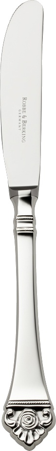 10632071 Robbe&Berking Набор ножей десертных Robbe&Berking "Розенмустер" 21,4см (серебро 925+позолота), 6шт Серебро 925 