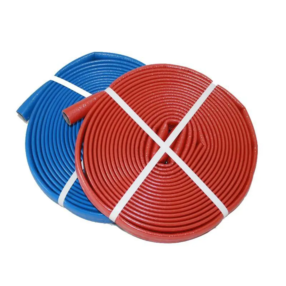 Изоляция для труб СуперПротект ø28/4 мм 11 м полиэтилен цвет красный Energoflex STLM-2132334 - Вид №1