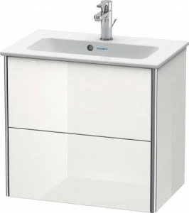 XS416502222 XSquare Тумбочка подвесная компакт Белый глянцевый декор