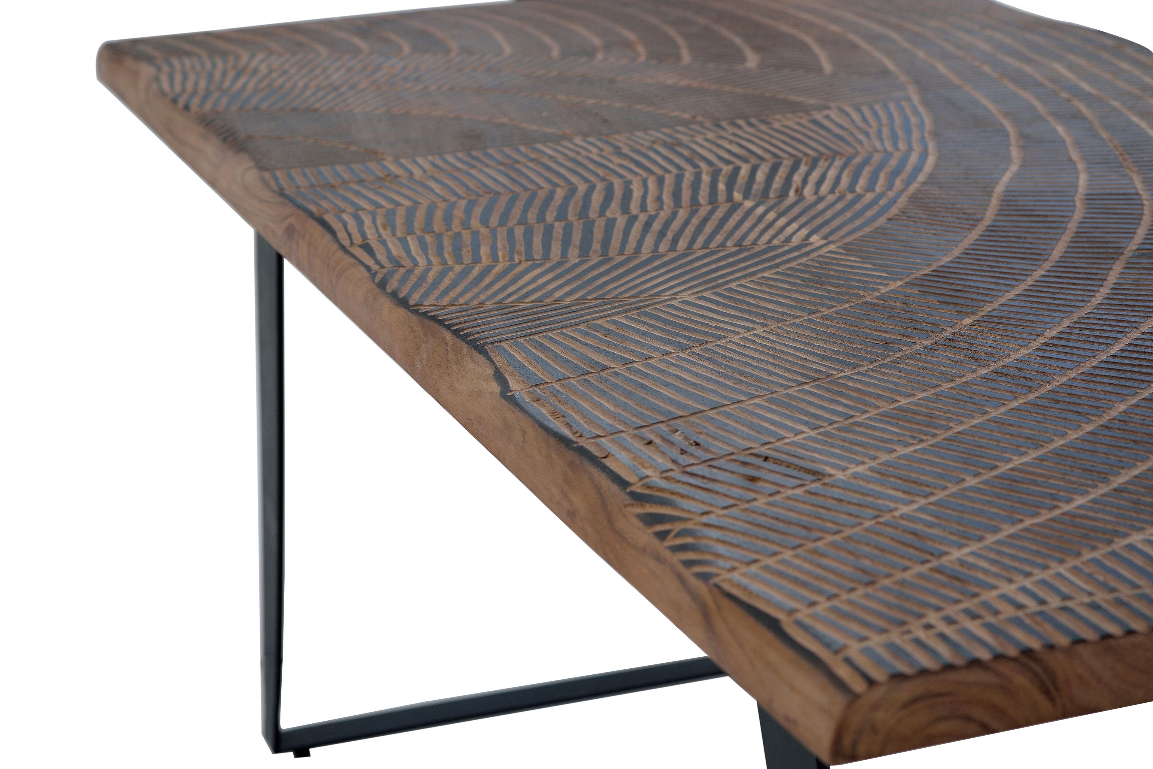 Прямоугольный обеденный стол из акации Giner y Colomer Yakarta ARCH-00075476 - Вид №4