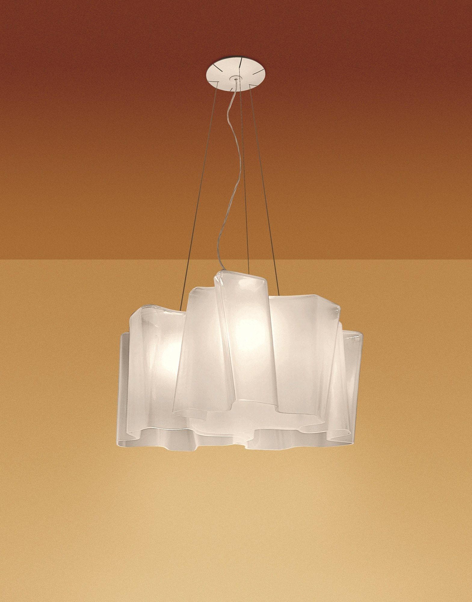 Подвесной светильник из дутого стекла Artemide LOGICO 3X120° ARCH-00078814 - Вид №6