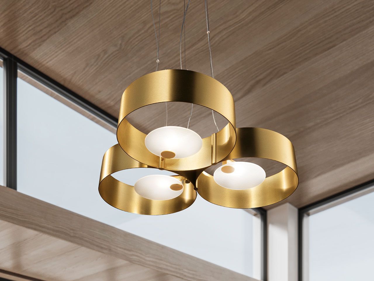 Металлический подвесной светильник Masiero звук ARCH-00057133