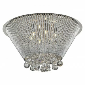 Потолочный светильник Lussole Piagge GRLSC-8407-06 LUSSOLE PIAGGE 277054 Прозрачный;хром