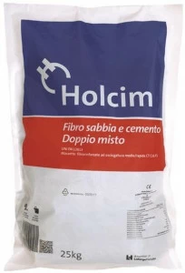 Holcim Italia Средне / быстросохнущая предварительно дозированная стяжка, армированная волокном