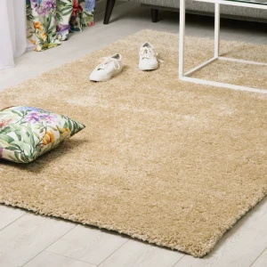 Ковер полиэстер Amigo Лавсан 160x230 см цвет ванильный