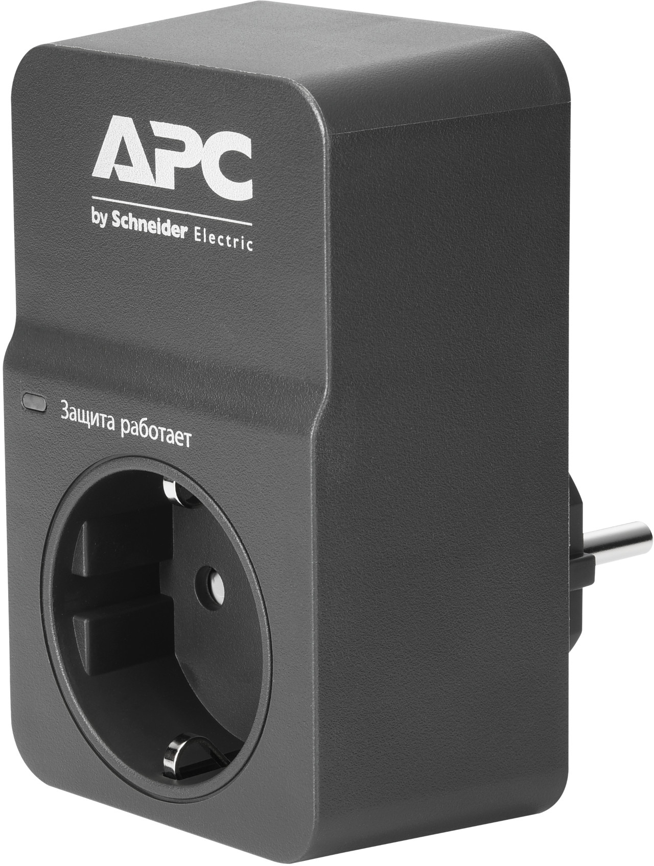 PM1WB-RS Essential surgearrest 1 outlets, 16a, black APC Santreyd 