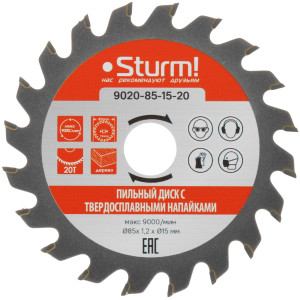 Диск пильный Sturm! 9020-85-15-20 9112782