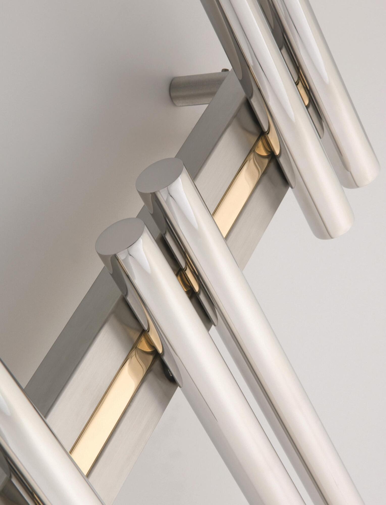 Полотенцесушитель Hammam UNO Stainless steel  комбинированный; электрический или водяной Сталь  - Вид №18