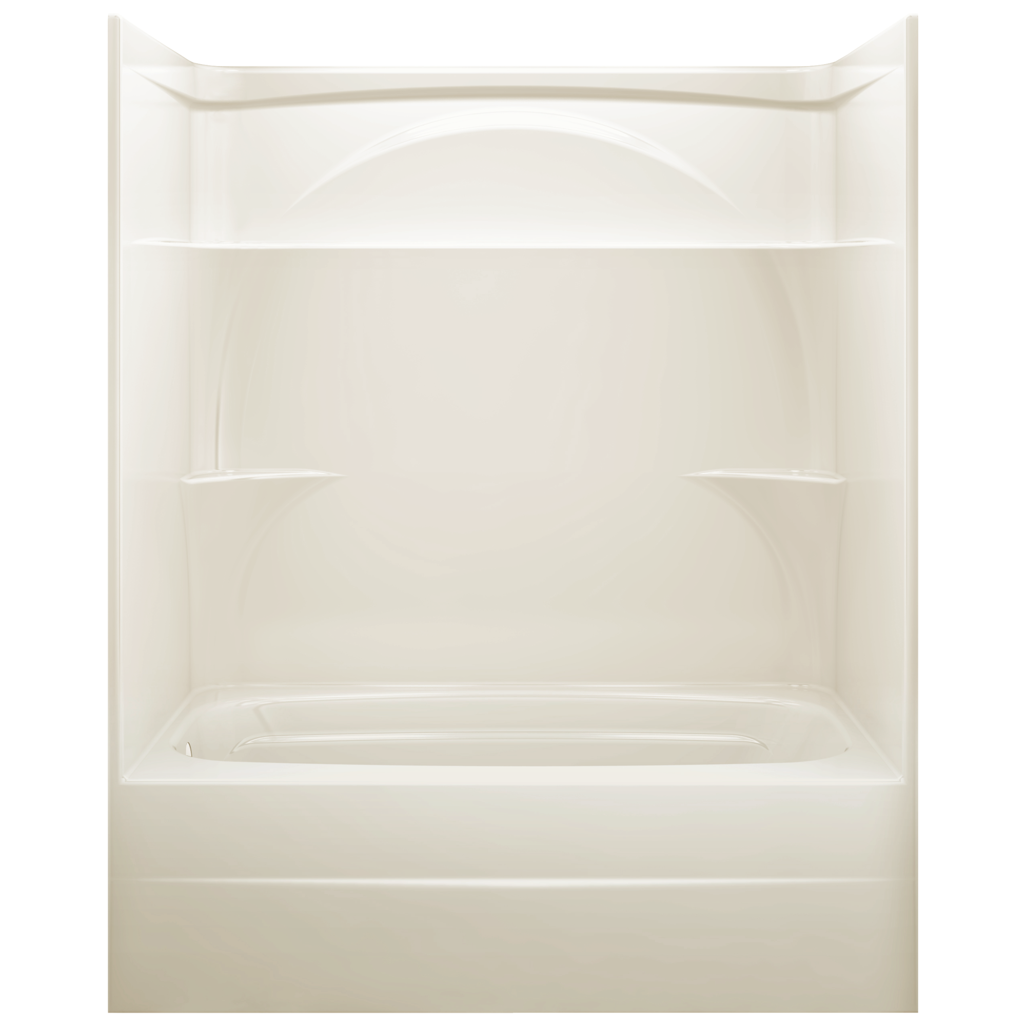 60 дюймов X 32 дюйма. Сплошная ванна для душа с левым сливом Delta Faucet 226032AL04