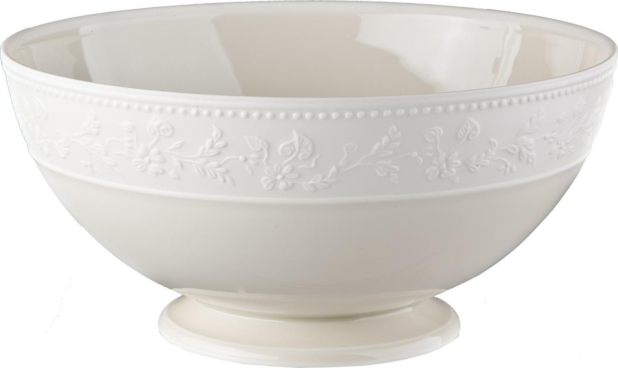 56451 JL Coquet Салатник круглый 23см "Джорджия Айвори" Фарфор 