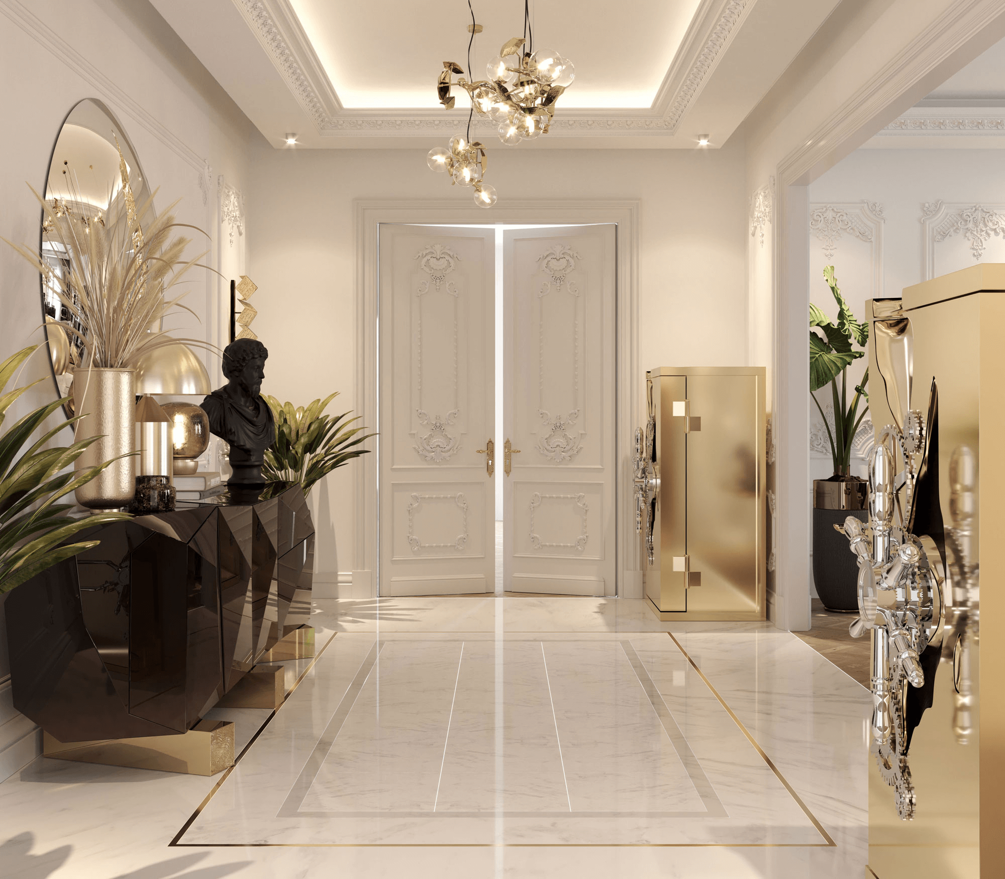 0-204 Роскошный сейф из золота миллионера Boca Do Lobo  - Вид №7