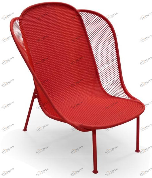 Moroso Кресло из цветных полиэтиленовых нитей, сотканных вручную M'afrique sun-id-1360885