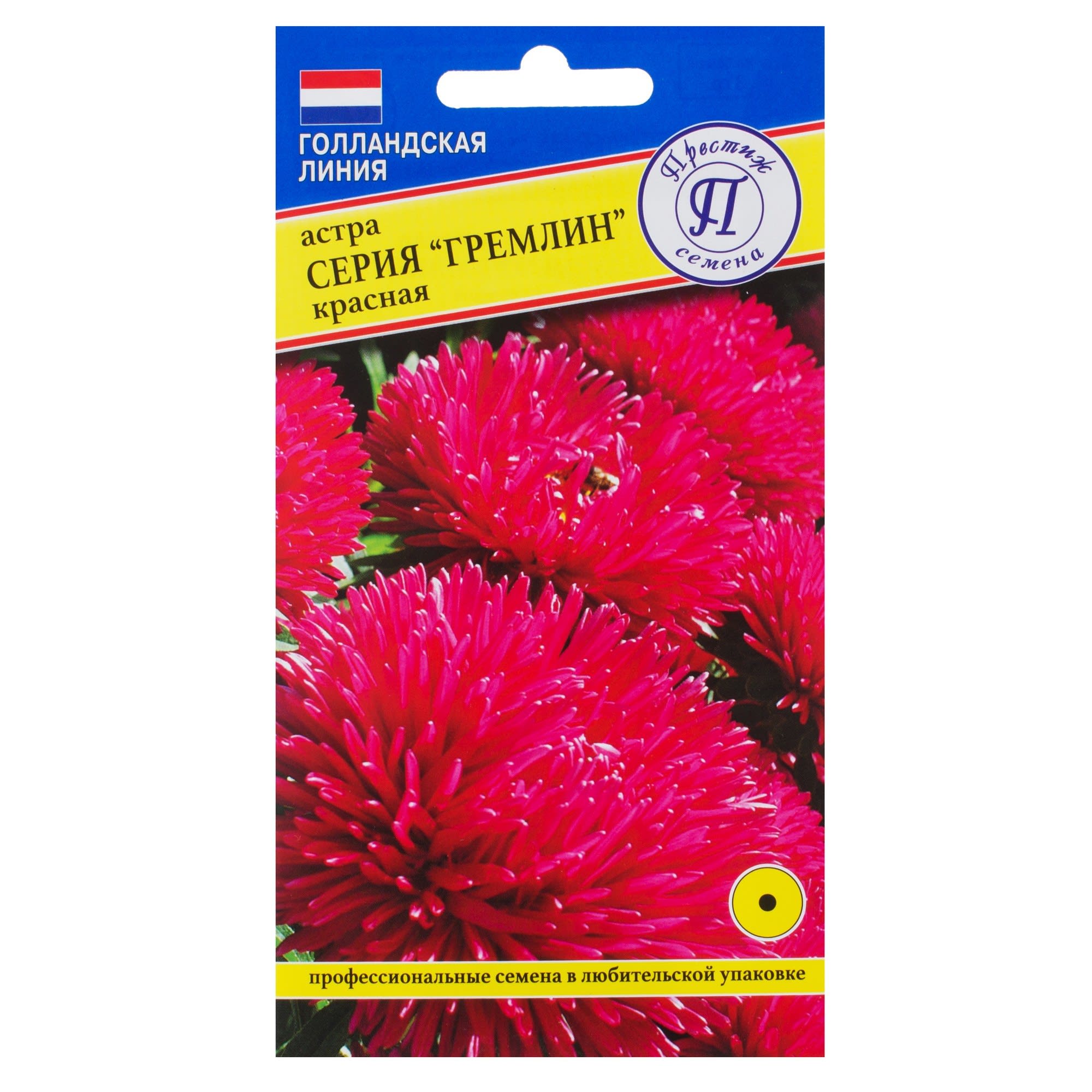 81931595 Астра «Гримлин», цвет красный Santreyd 