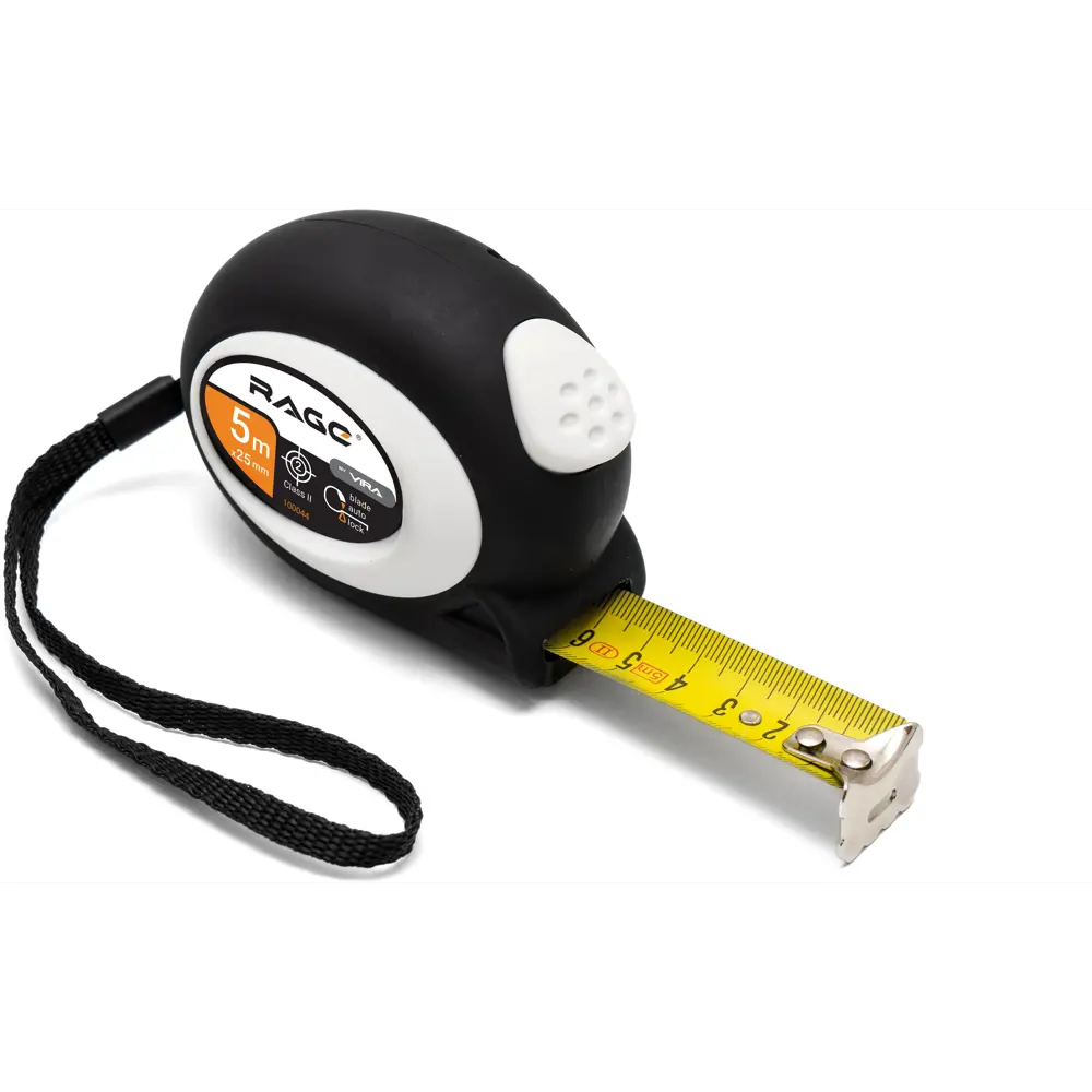 Рулетка RAGE Professional с автоблокировкой 5 метров 85105035 STLM-1565198