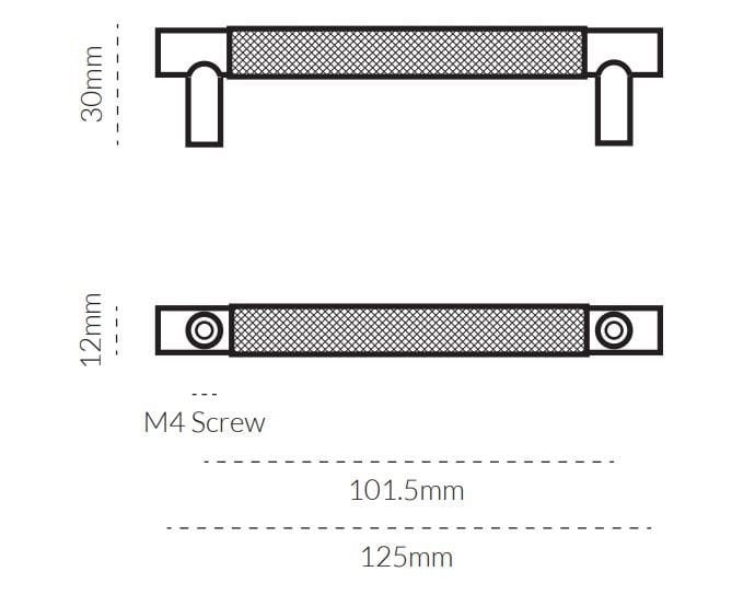Латунь мост мебельная ручка Lo & Co Interiors Kintore ARCH-00067715 - Вид №43