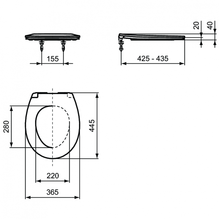 RE881202 3 в 1 Промо-комплект 2,0 с унитазом EUROVIT Rimless K881201 с крышкой с функцией плавного закрытия E131801 и инсталляцией PROSYS 2,0 R046367 Ideal Standard  - Вид №13