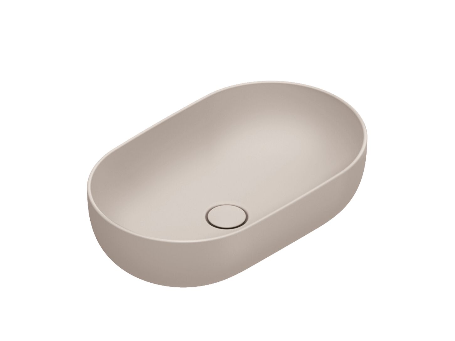 Овальный умывальник с одной столешницей CERAMICA CATALANO сфера ARCH-00120411 - Вид №5