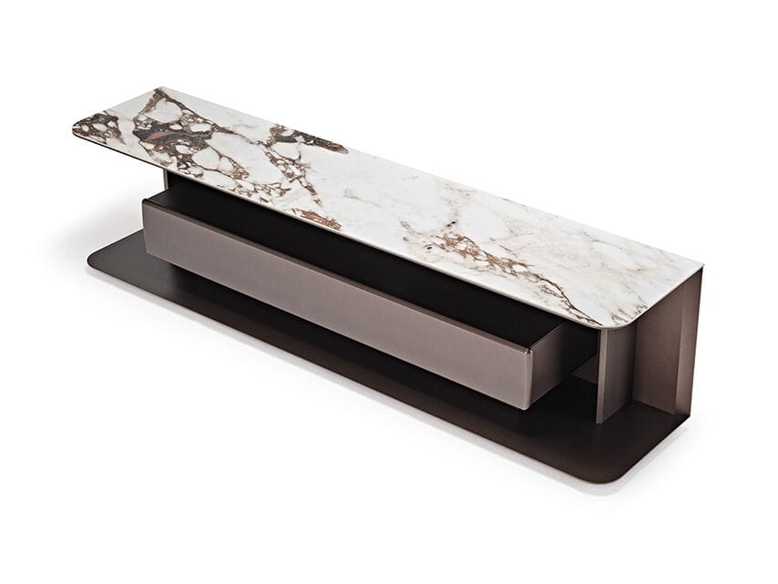 Низкий шкаф для телевизора с откидными дверцами Cattelan italia AWARD ARCH-00140727