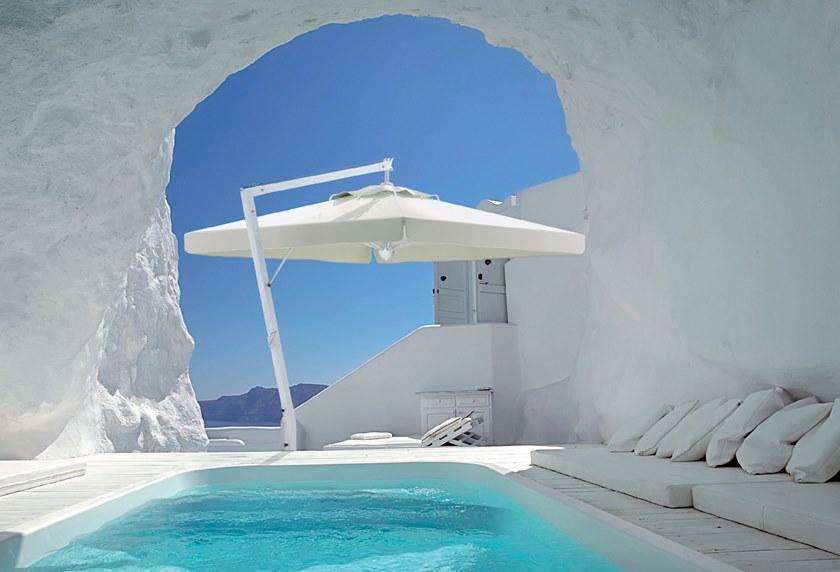 Scolaro Parasol Регулируемый зонтик с боковой стойкой Rimini C3040 rib/c3030 rib - Вид №6