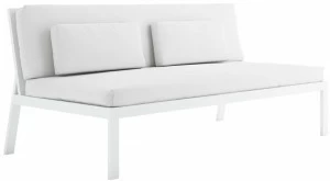 GANDIABLASCO Модульный алюминиевый садовый диван в современном стиле для контрактного использования Timeless