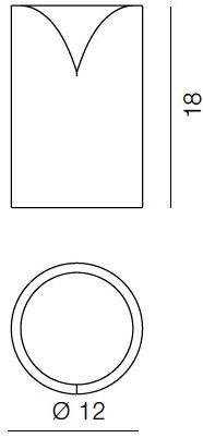 Martinelli Luce Светодиодная настольная лампа из мрамора  830/mar/ar  - Вид №3