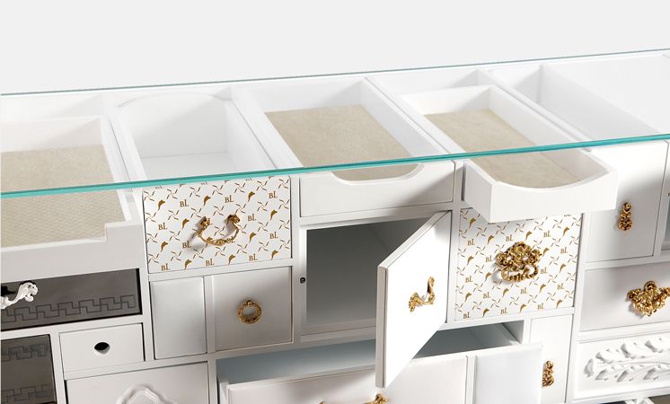 0-320 Буфет Mondrian белый  Boca Do Lobo  - Вид №35