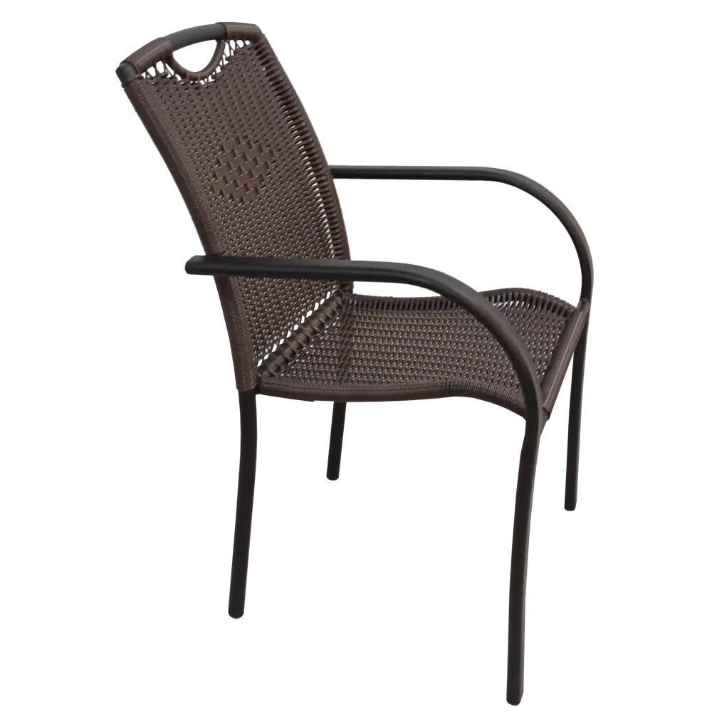 Santreyd Cafe5 — уличный стул с подлокотниками из искусственного ротанга 84011369 STLM-0046152 - Вид №3