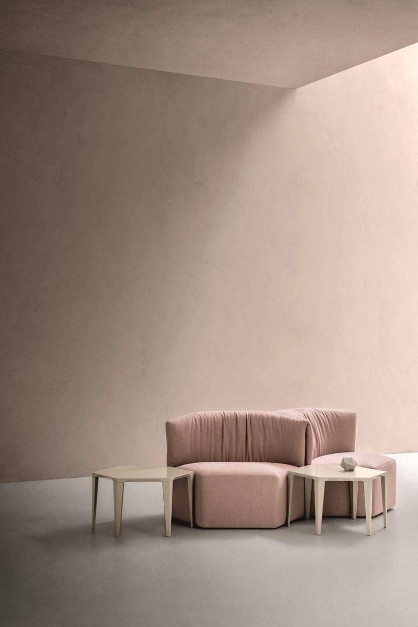 ZANETTE Модульный шестиугольный журнальный столик из дуба sun-id-1481690 - Вид №2