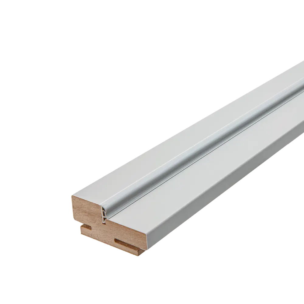 Телескопическая дверная коробка PORTIKA Борно 2370x70x32 мм серый 89423506 STLM-1580576