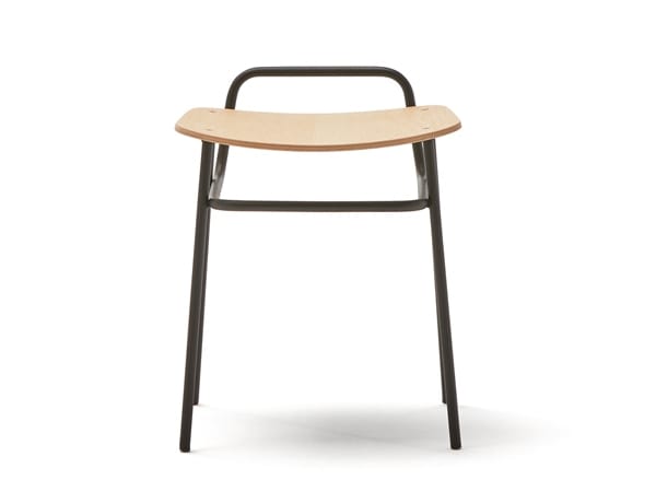 Металлический низкий стул с подставкой для ног Blasco&Vila Fosca ARCH-00030401 - Вид №2