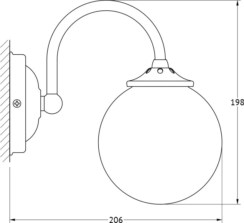 STI 026 Светильник 40W 3SC STILMAR CHROME Treesseci 3SC - Вид №1