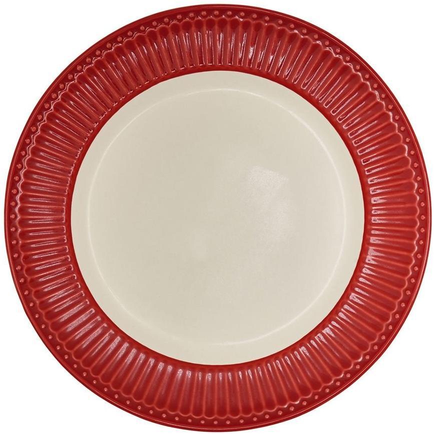 Блюдо Alice red 27 см Greengate STWDINAALI1006