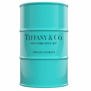 Бочка металлическая декоративная "Тиффани" M STARBARREL  043818 Голубой;зеленый