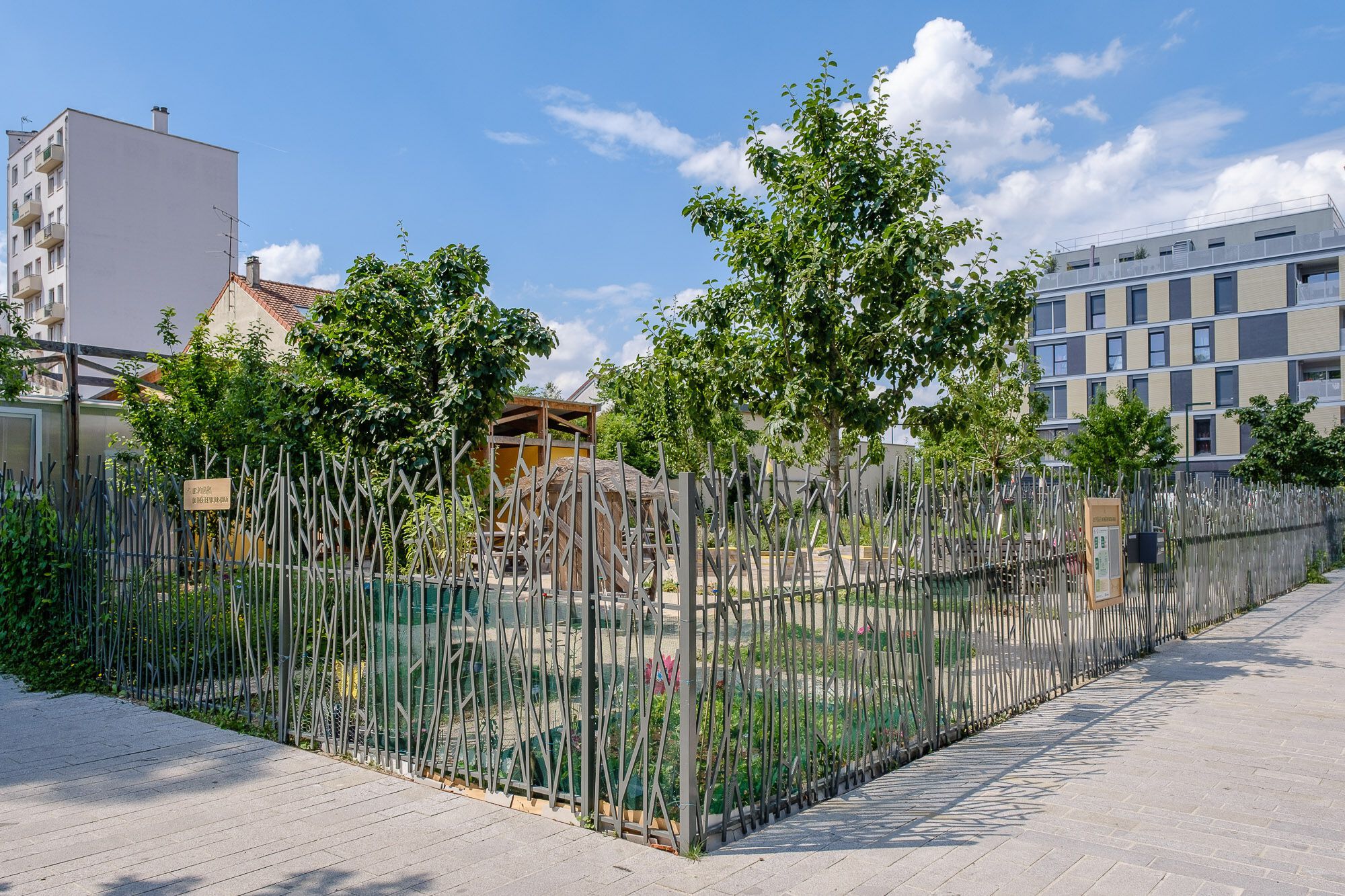 Модульный стальной забор с порошковым покрытием Urbencéa NATUR ARCH-00043274 - Вид №1