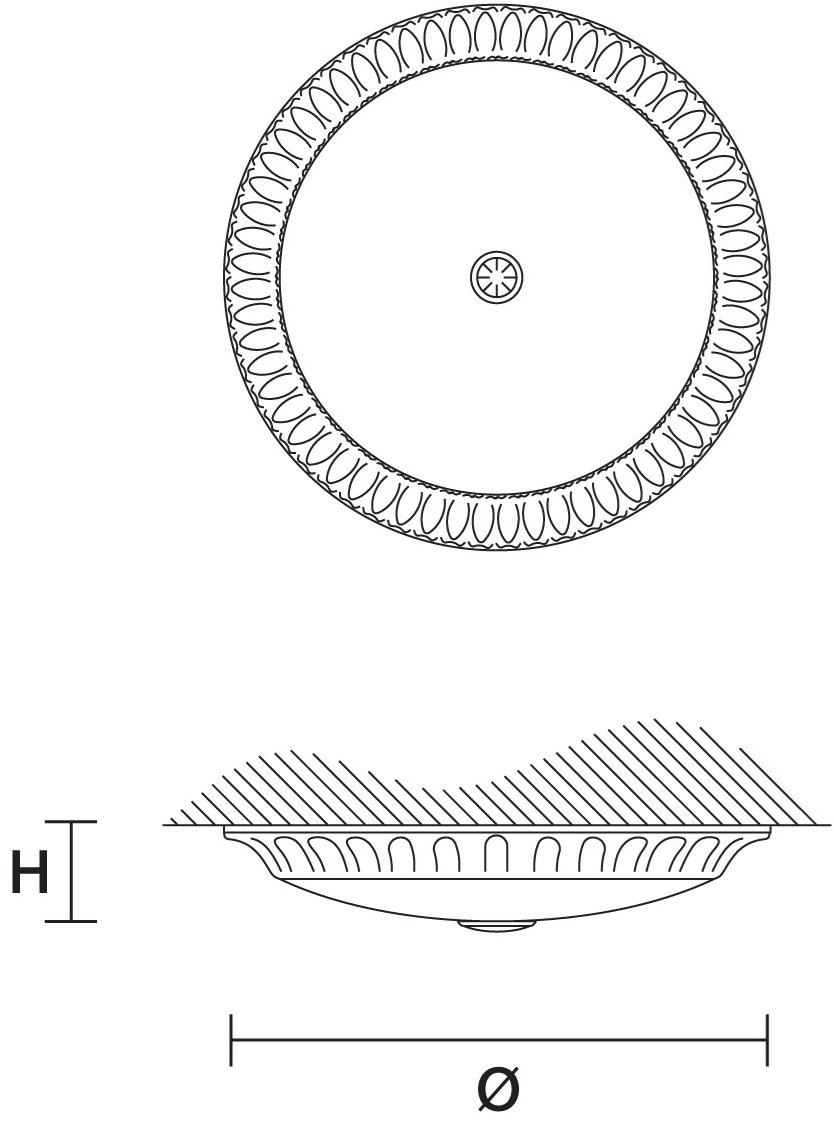 Masiero Потолочный светильник из латуни Brass & spots sun-id-1437935 - Вид №2