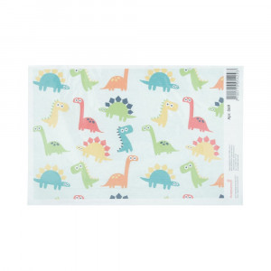 069 Водорастворимые картинки 21.6x14 см Паттерн Динозавры Выдумщики