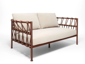 2-местный тканевый садовый диван