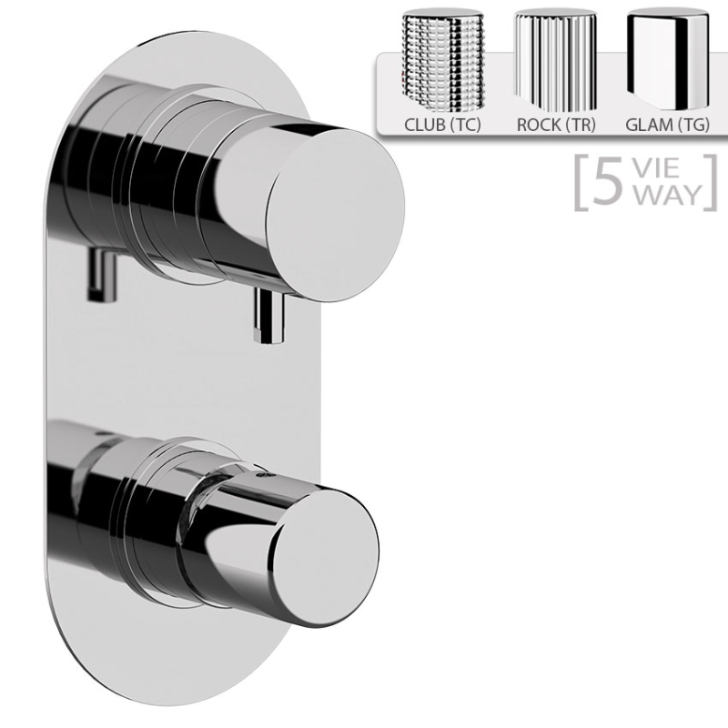 TG612D5 Смеситель для душа DANIEL RUBINETTERIE Trilogy - Вид №2