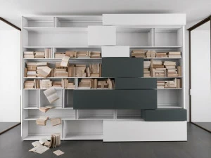 ALBED Модульный книжный шкаф Line