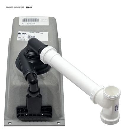 523403 Кухонная мойка Blanco Subline 160-U серый бежевый  Blanco Subline Серый бежевый - Вид №5