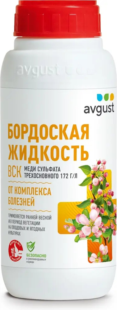 15187373 Средство от болезней садовых растений «Бордоская жидкость» 500 мл STLM-0005628