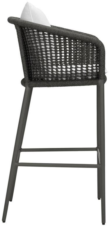 JANUS et Cie Барный стул из морской веревки с подлокотниками Knot sun-id-1415298 - Вид №6