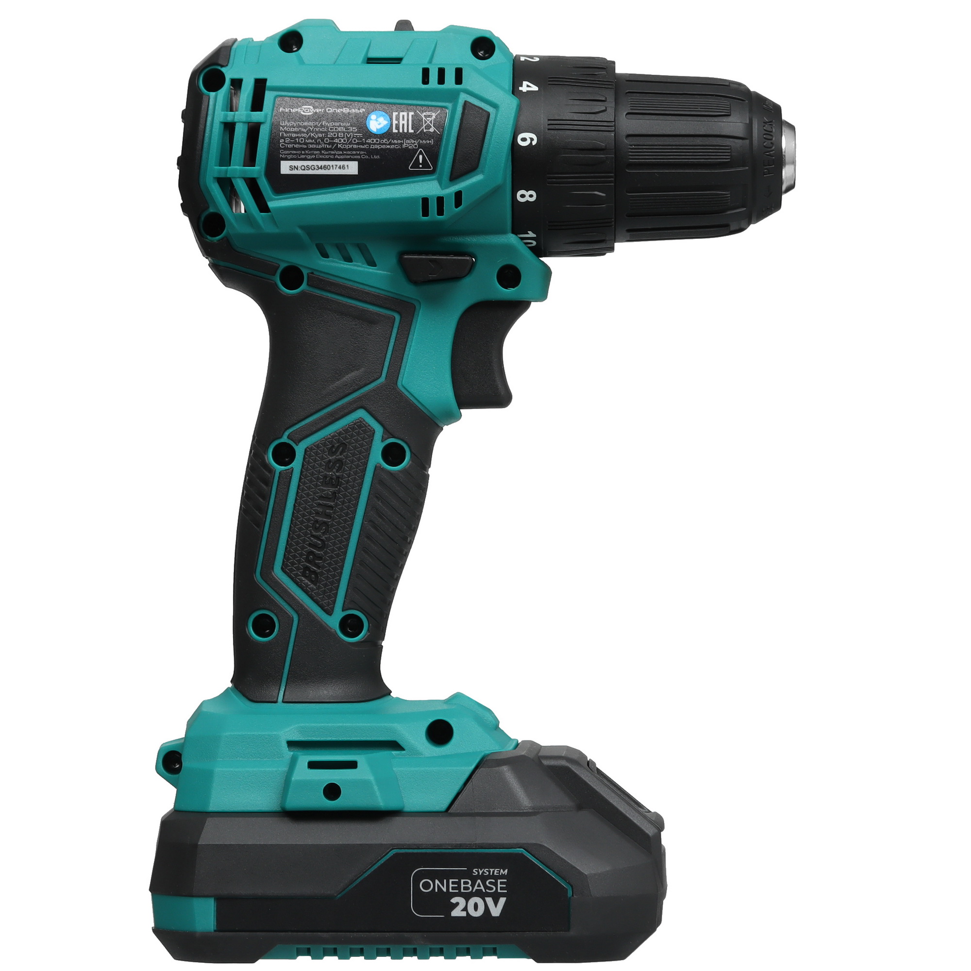 Дрель-шуруповерт FinePower OneBase CDBL35 OneBase20 5433263 STDN-0113903 - Вид №2