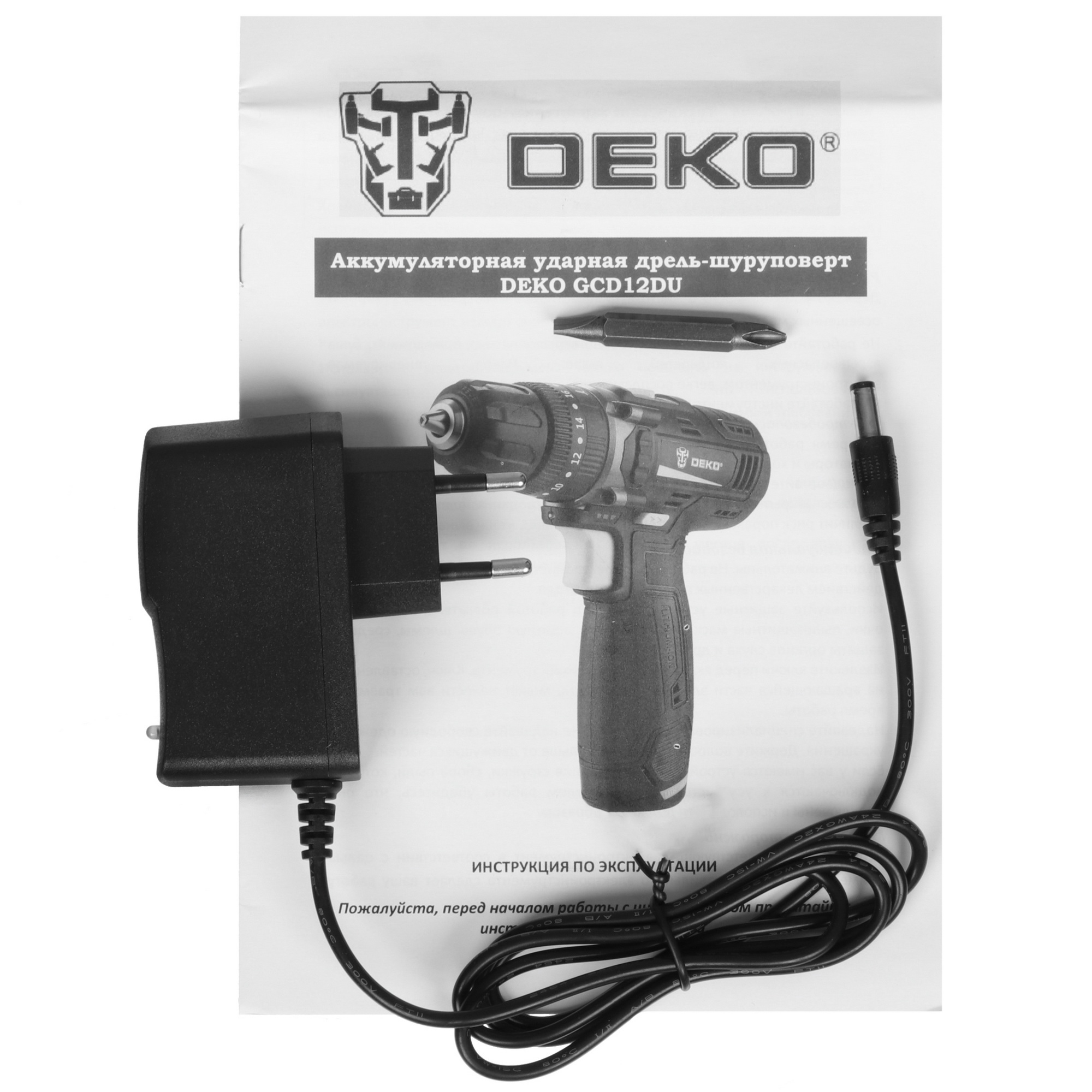 Дрель-шуруповерт DEKO GCD12DU 5355766 STDN-0149701 - Вид №6