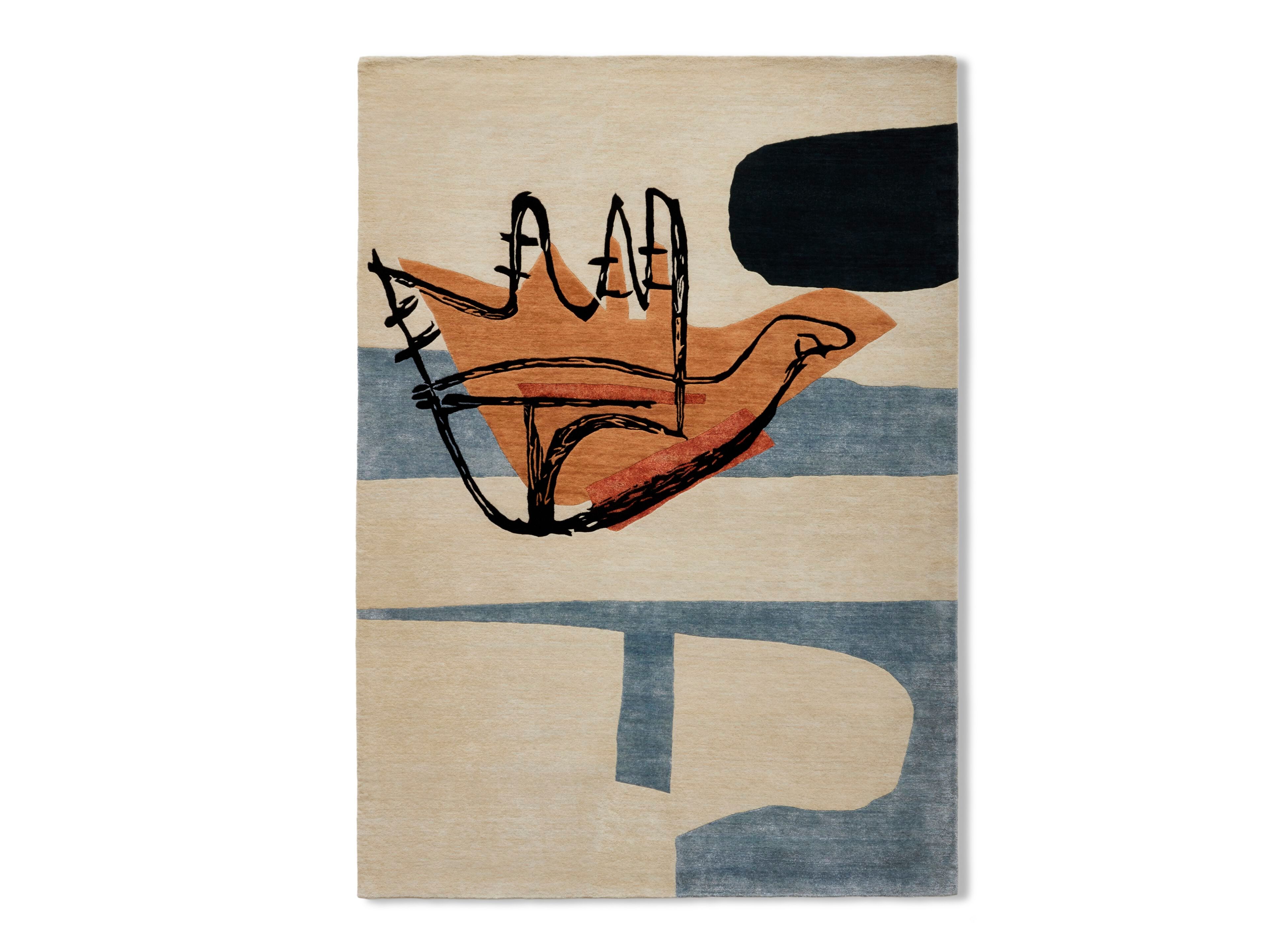 Шерстяной ковер ручной работы CASSINA TAPIS LA MAIN OUVERTE ARCH-00117176