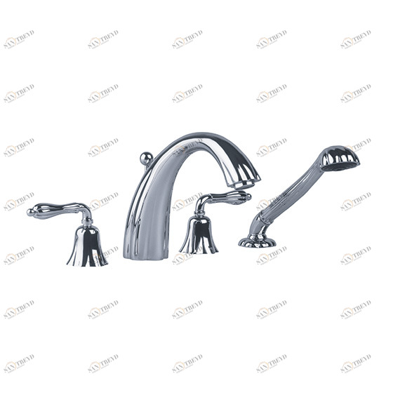 Смеситель для ванны на 4 отверстия ½“, монтаж на борт ванны JOERGER Albano 608.40.100.000